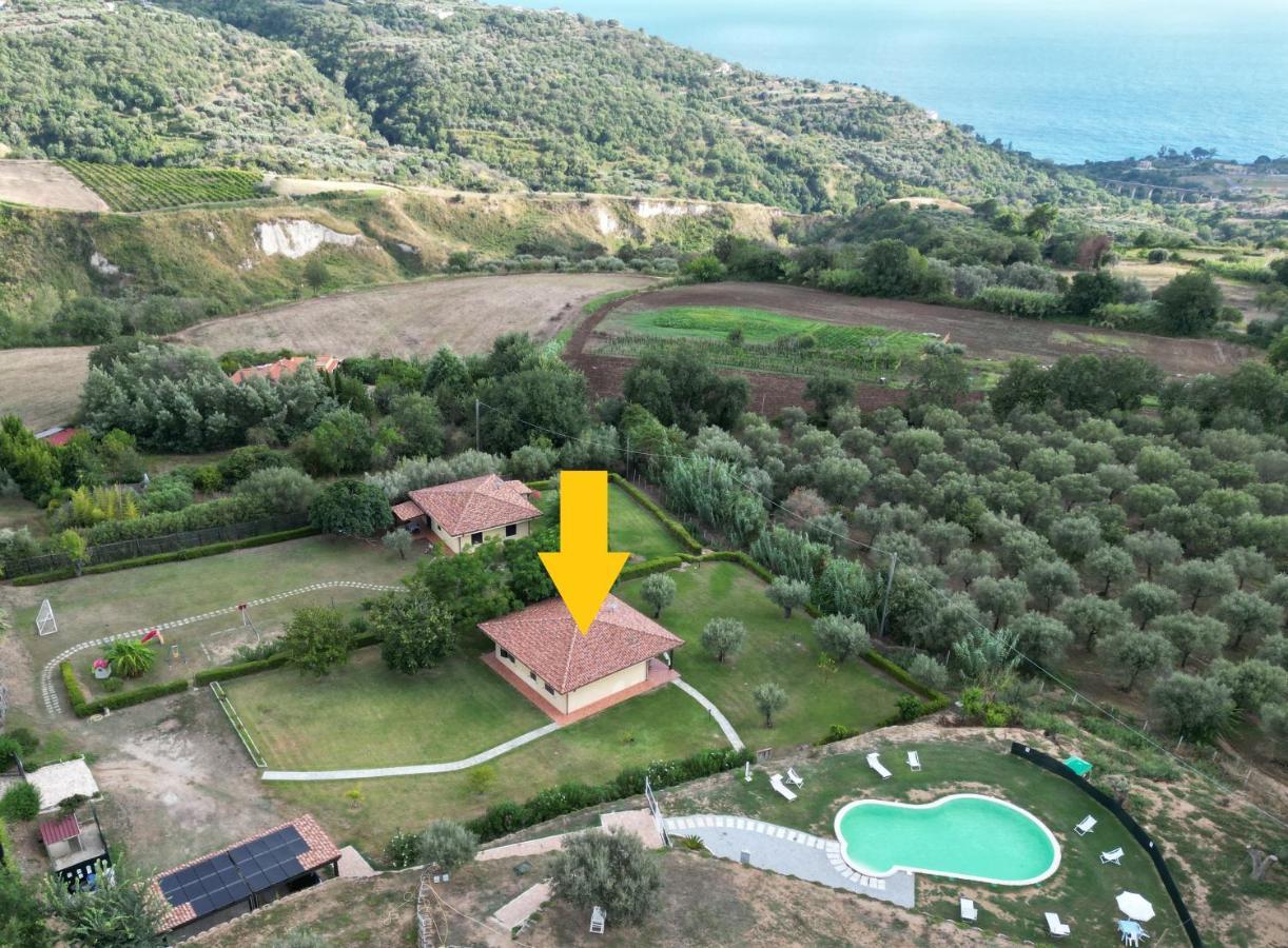 Villa Mimosa Tropea Ricadi Exterior foto